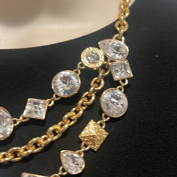 Very Rare! EUC! Coach Layered Statement Necklace - Picture 4 of 8